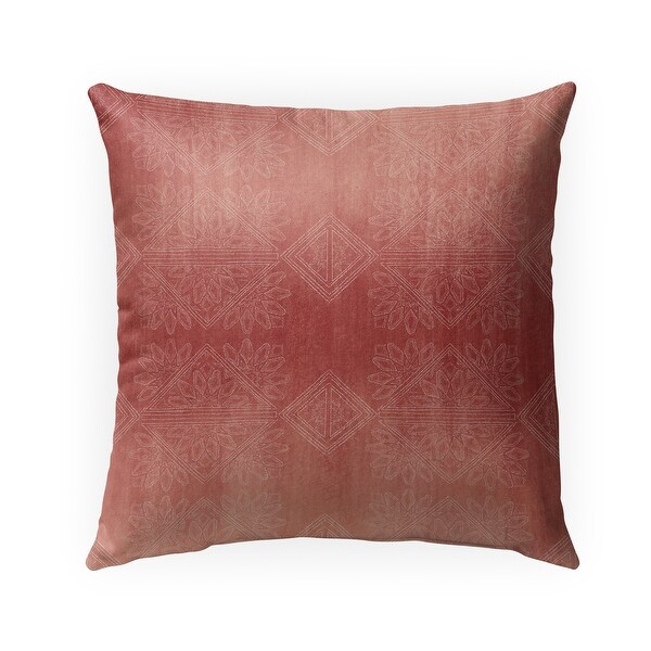 GILDA SALMON Indoor Outdoor Pillow By Kavka Designs Bed Bath